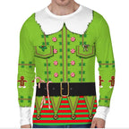 Christmas Sweater Holiday Print Warm & Comfy Nine Designs