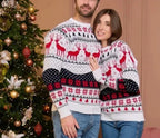 Christmas Sweater Unisex Fit Nordic Pattern