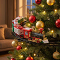 Christmas Train Ornament Battery-Powered Light & Sound