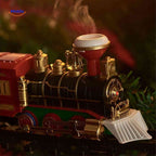 Christmas Train Ornament Battery-Powered Light & Sound