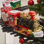 Christmas Train Ornament Battery-Powered Light & Sound