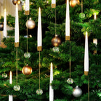 Christmas Tree Candle Lights Battery-Powered Remote & Timer