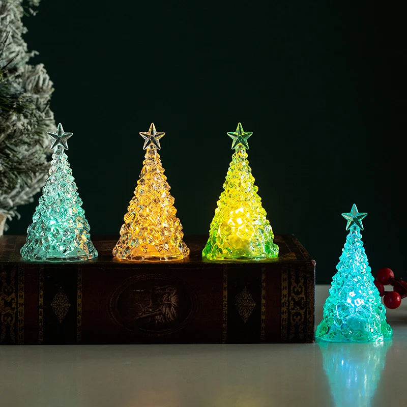 Christmas Tree Decoration LED Soft-Glow Transparent
