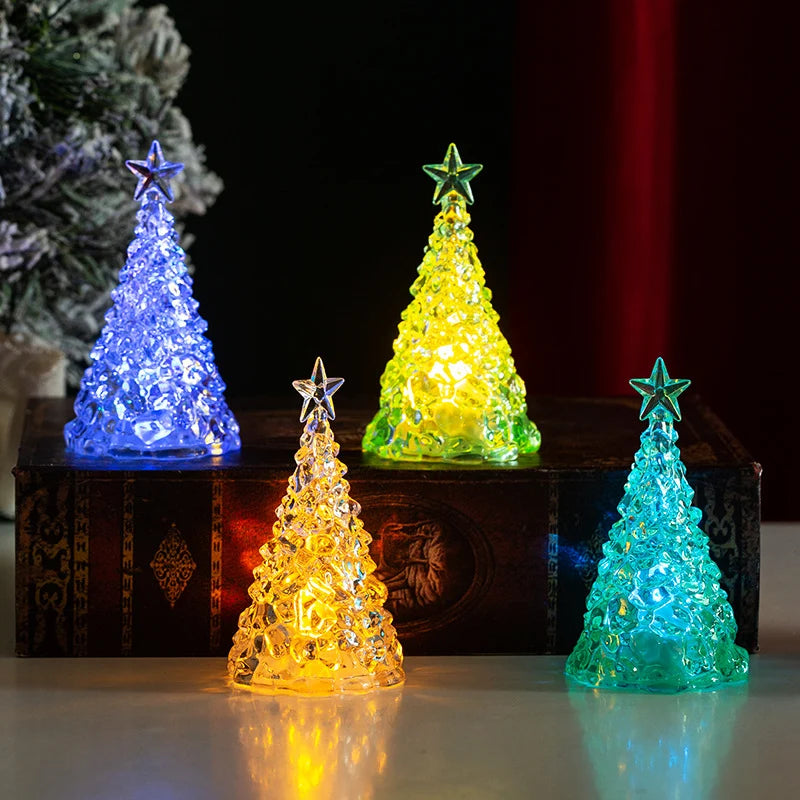 Christmas Tree Decoration LED Soft-Glow Transparent