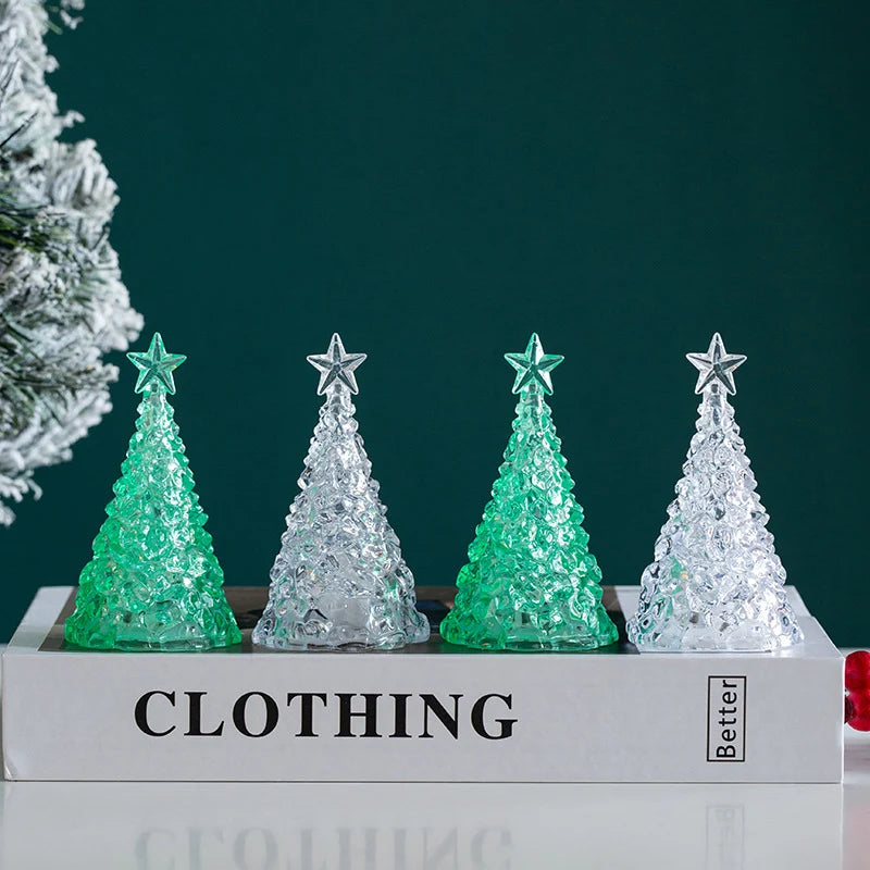 Christmas Tree Decoration LED Soft-Glow Transparent