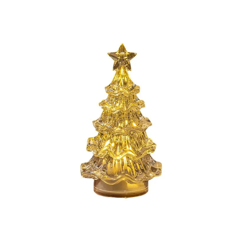 Christmas Tree Lamp Compact Tabletop Integrated LED