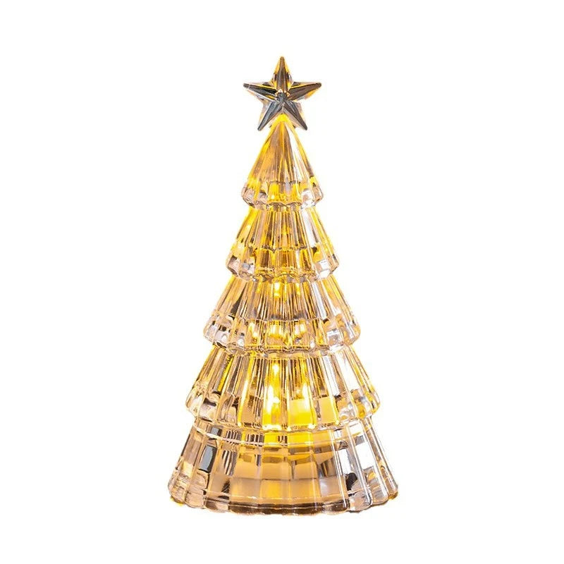 Christmas Tree Lamp Warm LED Tabletop Decor