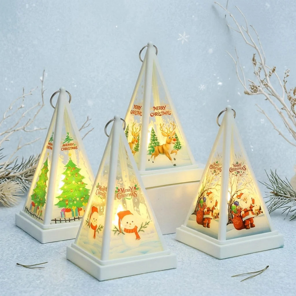 Christmas Tree Lights Tree-Shaped Warm LED Indoor