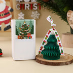 Christmas Tree Ornament Candle Hand-Poured Soy Gift-Ready