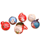 Christmas Tree Ornament Durable Santa & Reindeer Ribbon Hanger