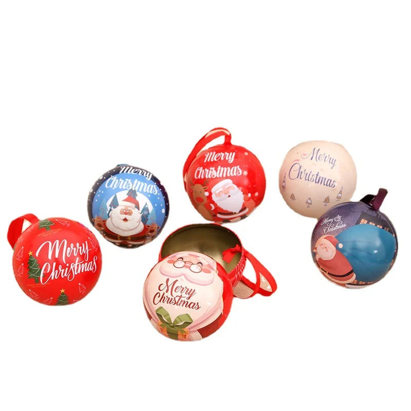Christmas Tree Ornament Durable Santa & Reindeer Ribbon Hanger