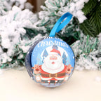 Christmas Tree Ornament Durable Santa & Reindeer Ribbon Hanger