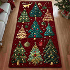 Christmas Tree Skirt Decorative Rug Multiple Sizes