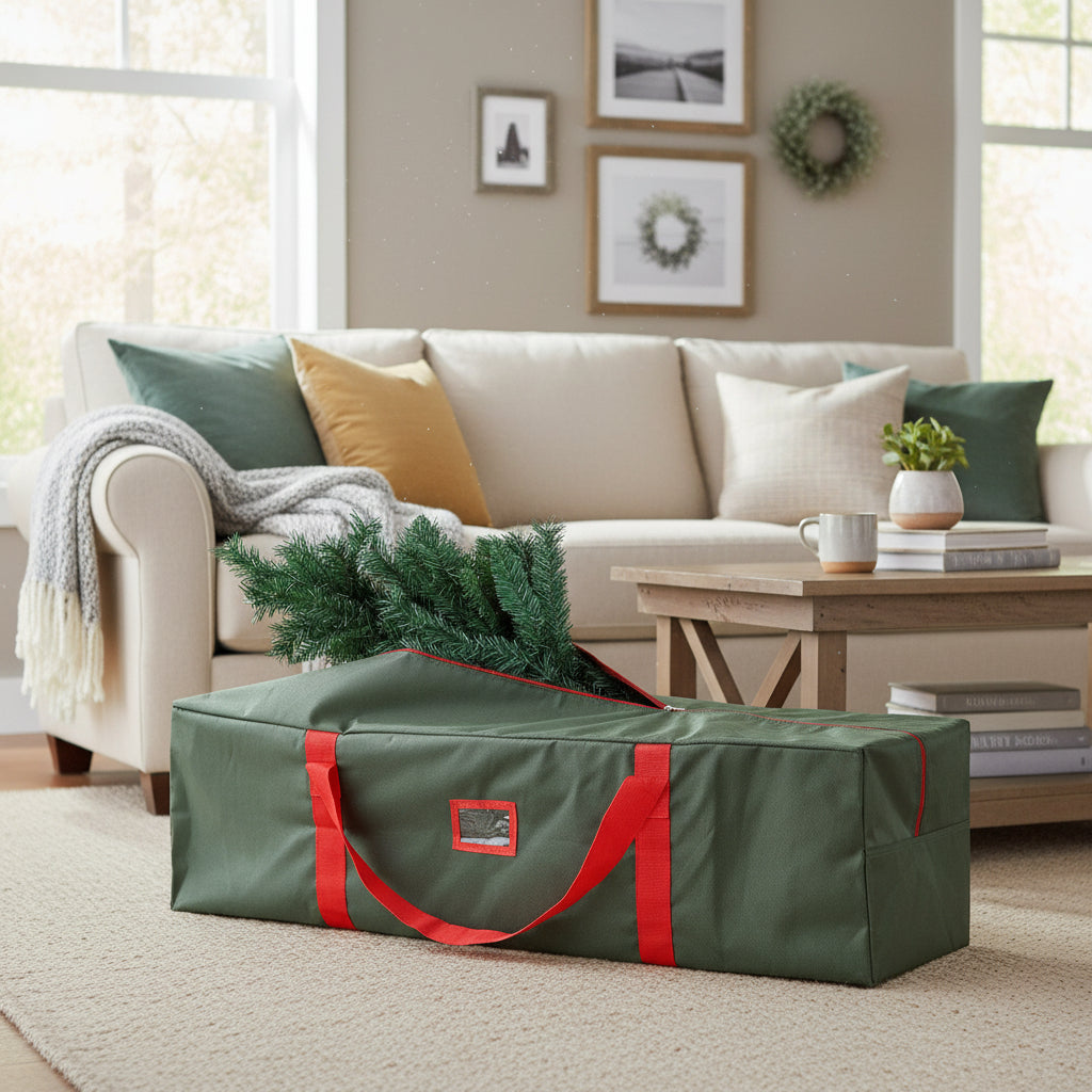 Christmas Tree Storage Bag Waterproof 1680D Fits 7.5 Ft