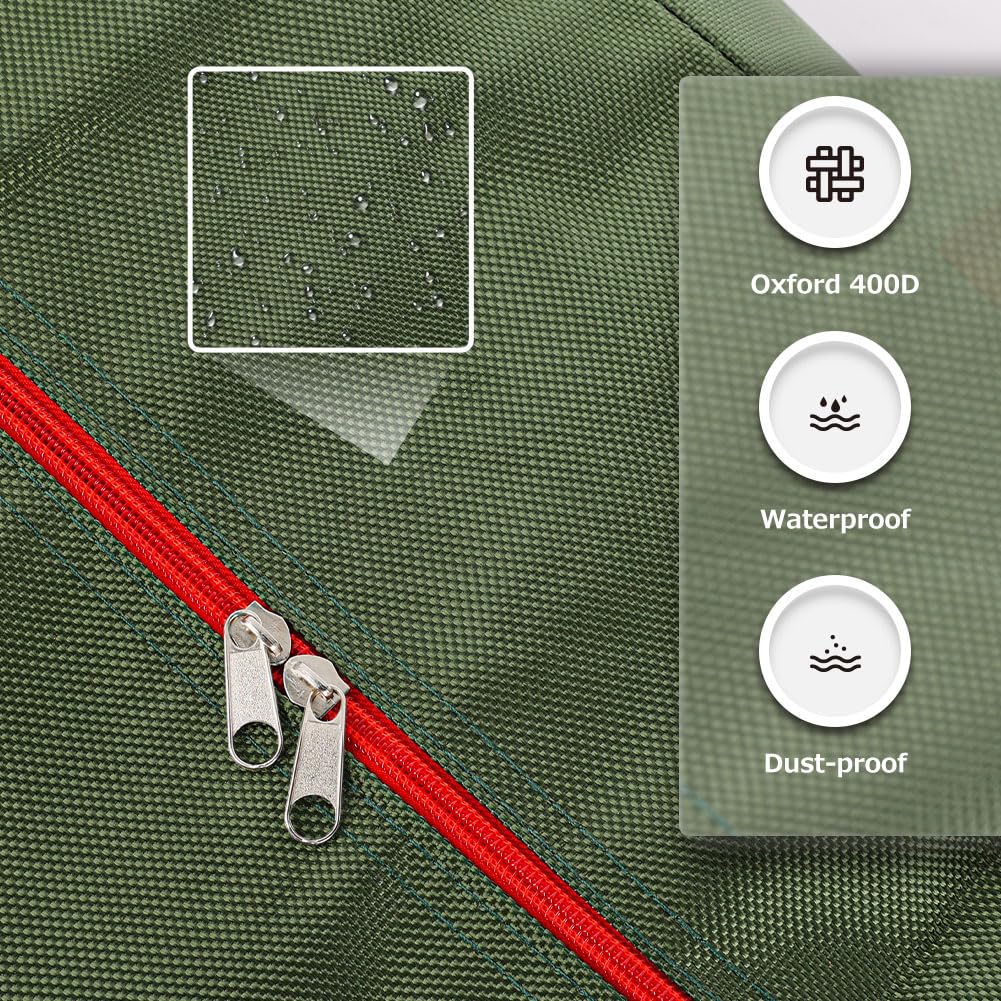 Christmas Tree Storage Bag Waterproof 1680D Fits 7.5 Ft