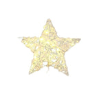 Christmas Tree Topper Sparkling Star Warm LED Lights