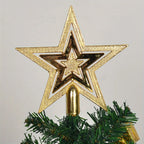Christmas Tree Topper Vintage Glitter Lightweight No Electricity
