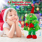 Christmas Tree Toy Singing & Dancing Plush Battery Operated