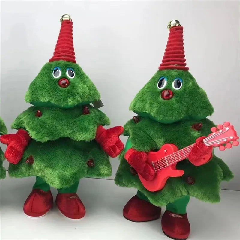 Christmas Tree Toy Singing & Dancing Plush Battery Operated