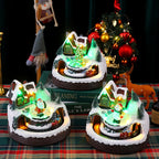 Christmas Village Figurine LED-Lit Tabletop Decor