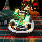 Christmas Village Figurine LED-Lit Tabletop Decor