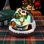 Christmas Village Figurine LED-Lit Tabletop Decor