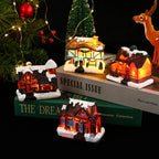 Christmas Village House LED-Lit Tabletop Centerpiece