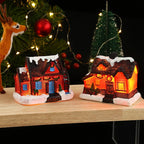 Christmas Village House LED-Lit Tabletop Centerpiece