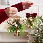 Christmas Wreath Realistic Pine Cones & Berries Weather-Resistant