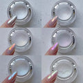 Chrome Nail Powder Mirror Shine & Skin-Friendly Set of 2
