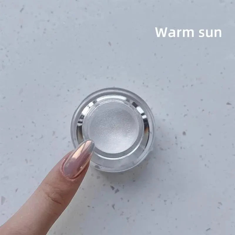 Chrome Nail Powder Mirror Shine & Skin-Friendly Set of 2