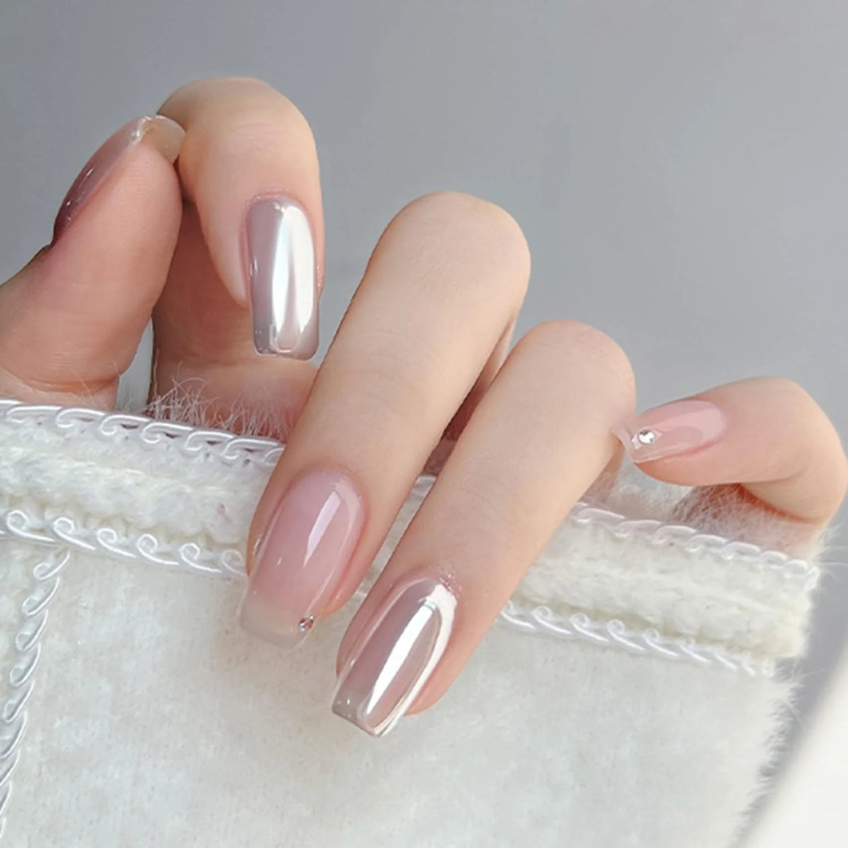 Chrome Nail Powder Mirror-Shiny For Gel, Acrylic & Natural
