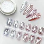Chrome Nail Powder Mirror-Shiny For Gel, Acrylic & Natural