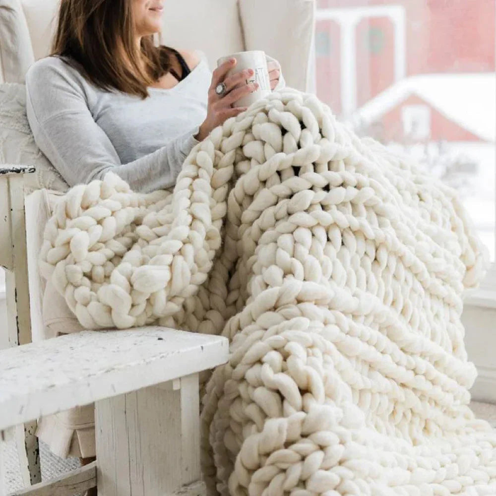 Chunky Wool Yarn Super Soft 1000g