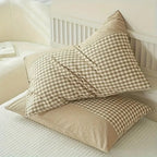 Classic Gingham Soft Microfiber Pillowcase (Queen 19x29 in)