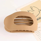 Claw Hair Clip Flat Back Comfortable Hold