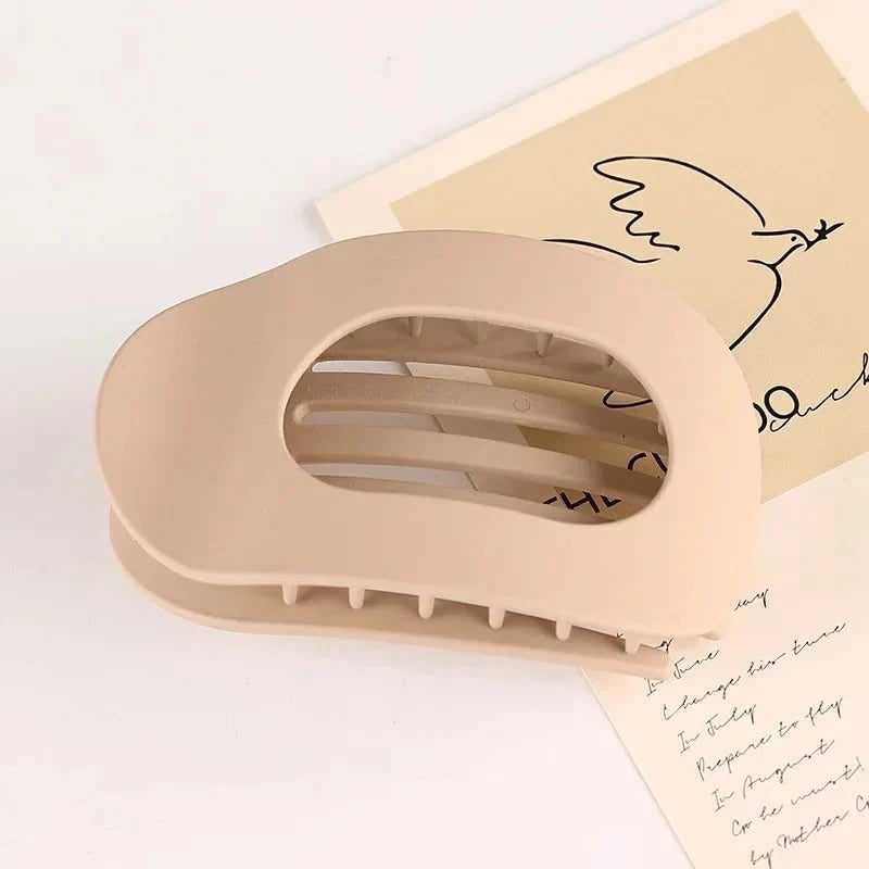 Claw Hair Clip Flat Back Comfortable Hold