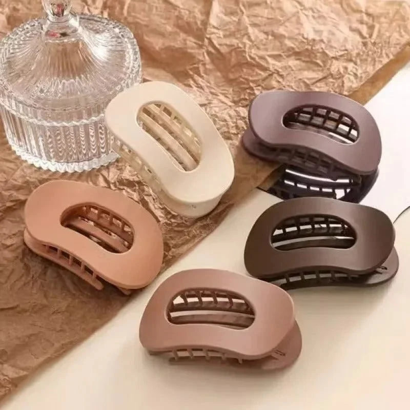 Claw Hair Clip Flat Back Comfortable Hold