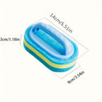 Cleaning Sponge Two-Layer Scrub Multi-Surface Ergonomic Handle