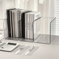Clear U-Shaped Acrylic Bookend Stand