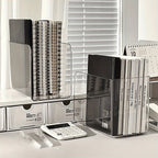 Clear U-Shaped Acrylic Bookend Stand