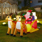 Climbing Santa Figure LED Lights Indoor Outdoor