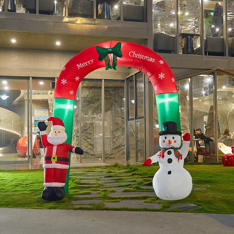 Climbing Santa Figure LED Lights Indoor Outdoor
