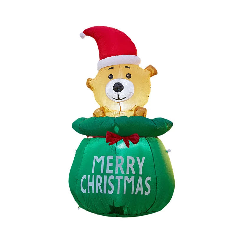 Climbing Santa Figure LED Lights Indoor Outdoor