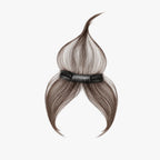 Clip-In Bangs Instant Full Look Double Clip Heat-Resistant Fiber