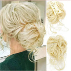 Clip-In Bun Natural-Looking Curls & Instant Volume