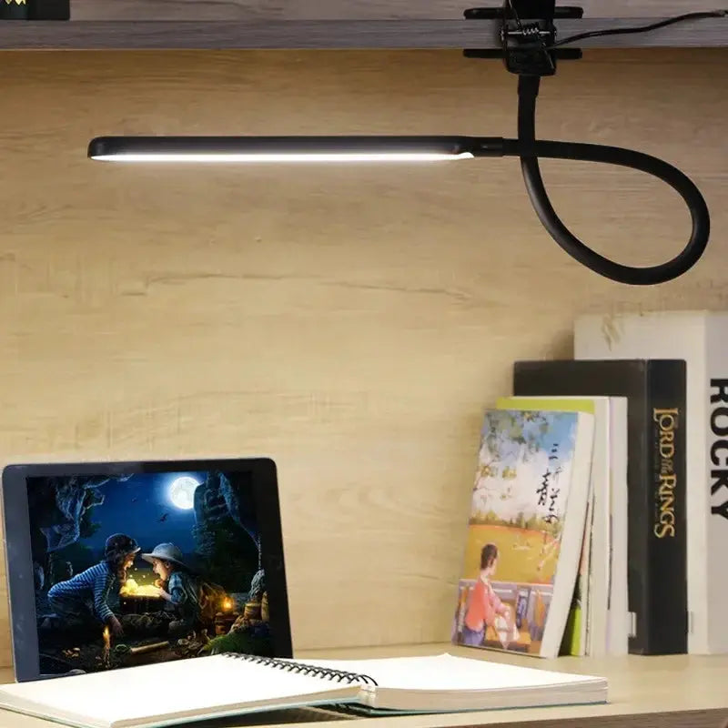 Clip Lamp USB Powered 3 Color Modes & Dimmable