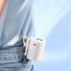 Clip-On Fan 360° Rotation USB Rechargeable & Quiet