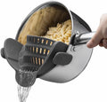 Clip-On Strainer Heat-Resistant Silicone