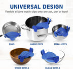 Clip-On Strainer Heat-Resistant Silicone